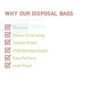5 - Sirona Disposal Bag,  75 Piece(s)/Pack  Sanitary and Diapers 
