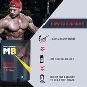 7 - MuscleBlaze Weight Gainer with Added Digezyme, 2.2 lb Chocolate