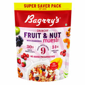 1 - Bagrrys Crunchy Muesli Fruit & Nut with Cranberries,  750 g  Unflavoured 