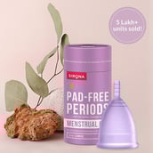 2 - Sirona Pad Free Periods Menstrual Cup,  1 Piece(s)/Pack  for Women (Large) 
