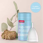 2 - Sirona Pad Free Periods Menstrual Cup,  1 Piece(s)/Pack  for Women (Small) 