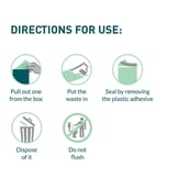 6 - Sirona Diaper Disposal Bags,  30 Piece(s)/Pack  for Men and Women (Adult) 