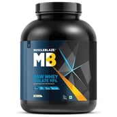 1 - MuscleBlaze Raw Whey Isolate OP,  4.4 lb  Unflavoured 