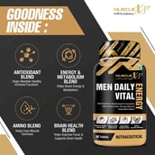 5 - MuscleXP Men Daily Vital Energy,  60 tablet(s)  Unflavoured Pack of 2 