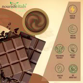 6 - NourishVitals Almond Butter,  Crunchy Dark Chocolate  0.200 kg 