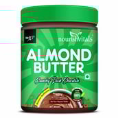 1 - NourishVitals Almond Butter,  Crunchy Dark Chocolate  0.200 kg 