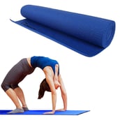 2 - Strauss Yoga Mat,  Blue  6 mm 
