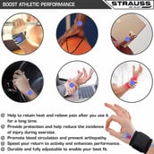 5 - Strauss Wrist Support, Black Free Size
