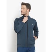 4 - John Ally Jacket for Men with Two Side Zipper Pocket, Airforce Medium
