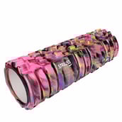 1 - Strauss Deep Tissue Yoga Massage Foam Roller,  Multicolor Pink  45 cm 