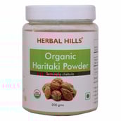 Herbal Hills Organic Haritaki Powder,  200 g 