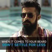 6 - Ustraa Beard Growth Supplement,  60 ml  with Biotin 