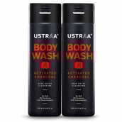 1 - Ustraa Body Wash,  250 ml  Activated Charcoal (Pack of 2) 