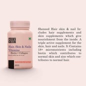 4 - SheNeed Hair Skin & Nails Vitamins, 60 capsules Unflavoured Pack of 2