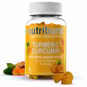 2 - Nutriburst Turmeric Curcumin,  60 gummies 