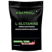 1 - Nakpro L-Glutamine,  0.33 lb  Pink Guava 