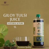 2 - Upakarma Ayurveda Giloy Tulsi Juice, Natural & Pure 1 L