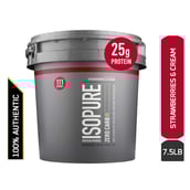 3 - Isopure Zero Carb Protein Powder,  7.5 lb  Strawberries & Cream 
