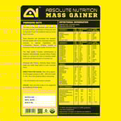 3 - Absolute Nutrition Mass Gainer,  11 lb  Chocolate 