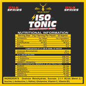 2 - Wild Buck Iso Tonic Instant Energy Drink,  2.2 lb  Orange 