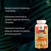 2 - Qaadu Kids Multivitamin & Minerals,  60 gummies  Strawberry & Lemon 