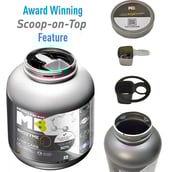 13 - MuscleBlaze Biozyme Iso-Zero,  4.4 lb  Low Carb Ice Cream Chocolate