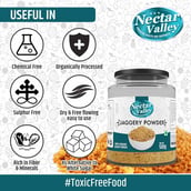 3 - Nectar Valley Jaggery Powder, Natural 500 g