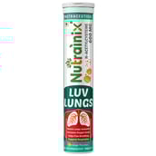 1 - Nutrainix Luv Lungs N-Acetylcysteine 600mg - Orange Flavour, 20 tablet(s)