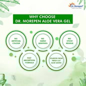 6 - Dr. Morepen 99% Pure Aloe Vera Gel, 120 ml