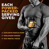 5 - Dr. Morepen Muscle Food Pre Workout 300, 0.55 lb Curious Cola