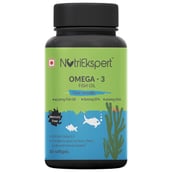 1 - NutriEkspert Omega-3 Fish Oil Triple Strength,  60 softgels 