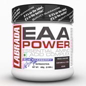 1 - Labrada EAA Power,  0.88 lb  40 Servings  Blue Razzberry 