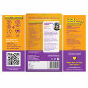 2 - Yogabars Dessert Bar,  5 bar(s)  Nutty Fudge Brownie 