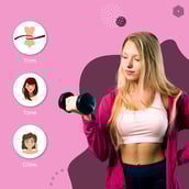 7 - Boldfit Super Women's Whey Protein Powder,  0.44 lb  Chocolate 