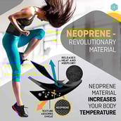 7 - Boldfit Sweat Belt, Black Medium (fits Up To 43 Inch)