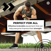 2 - Boldfit Heavy Resistance Band,  Yellow Red Black Purple Green (Pack Of 5)  Assorted 