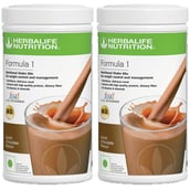 Herbalife Formula 1 Nutritional Shake Mix (Pack of 2),  0.5 kg  Dutch Chocolate 