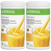 Herbalife Formula 1 Nutritional Shake Mix Pack of 2,  0.5 kg  Mango 