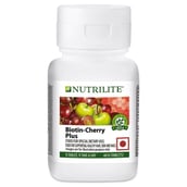 1 - Amway Nutrilite Biotin Cherry Plus,  60 tablet(s)  Unflavoured 