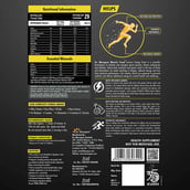 10 - Dr. Morepen Muscle Food Isotonic Powder,  2.2 lb  Mango Orange 