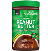 NourishVitals Original Peanut Butter, 0.750 kg Creamy Dark Chocolate