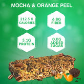 3 - NourishVitals Granola Snack Bar, 5 Piece(s)/Pack Mocha & Orange Peel
