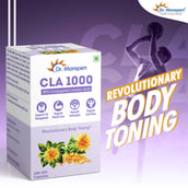 2 - Dr. Morepen CLA 1000mg,  60 capsules 