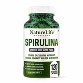1 - NatureLife Nutrition Spirulina, 120 capsules