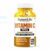1 - NatureLife Nutrition Vitamin C 1000mg, 120 tablet(s) Unflavoured