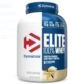 1 - Dymatize Elite 100% Whey Protein,  5 lb  Gourmet Vanilla 