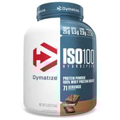 1 - Dymatize Iso-100 Protein,  5 lb  Fudge Brownie 