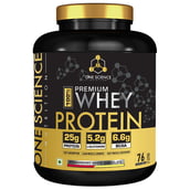 1 - One Science 100% Premium Whey Protein, 5 lb Strawberry White Chocolate