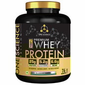 1 - One Science 100% Premium Whey Protein,  5 lb  Blueberry Muffin 