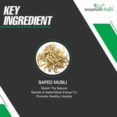 4 - NourishVitals Safed Musli - Pack of 2,  60 veggie capsule(s) 
